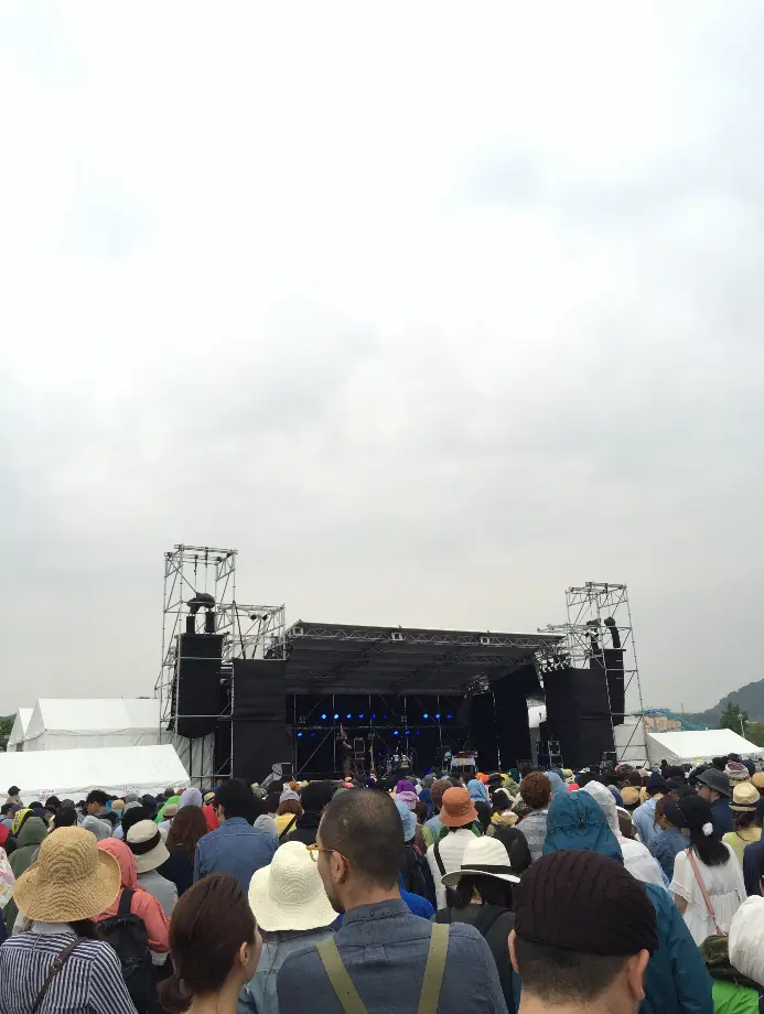 2015年の森道市場グラスステージ