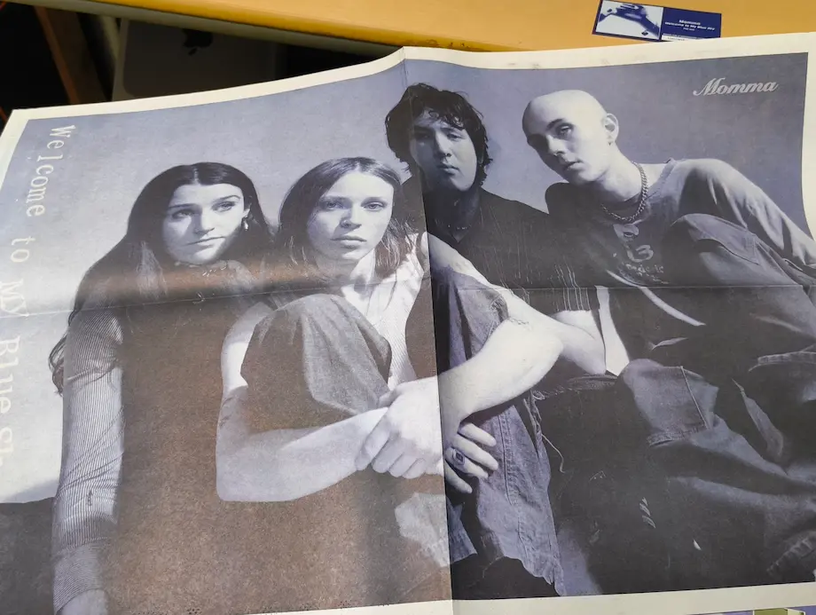 レコード付録のポスター