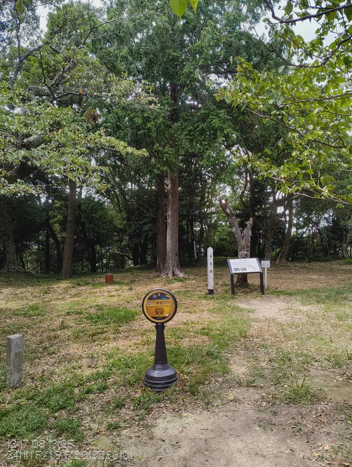 本丸跡を全体で取った写真