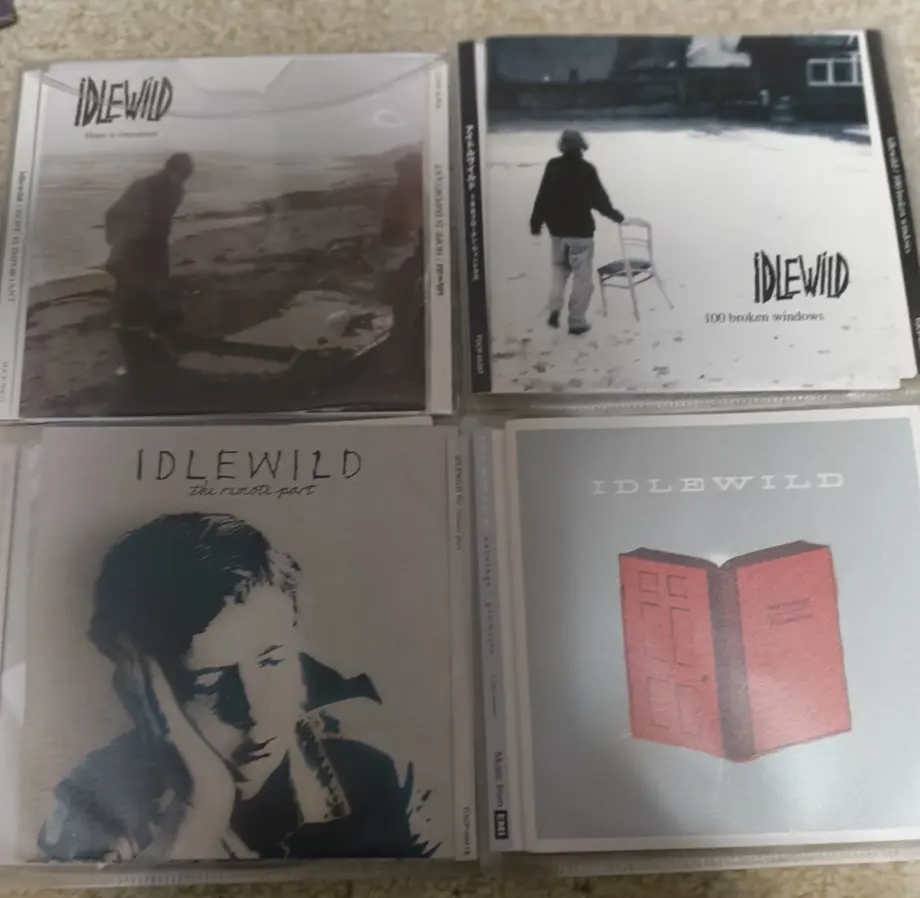 所有してるアイドルワイルドのCDその1