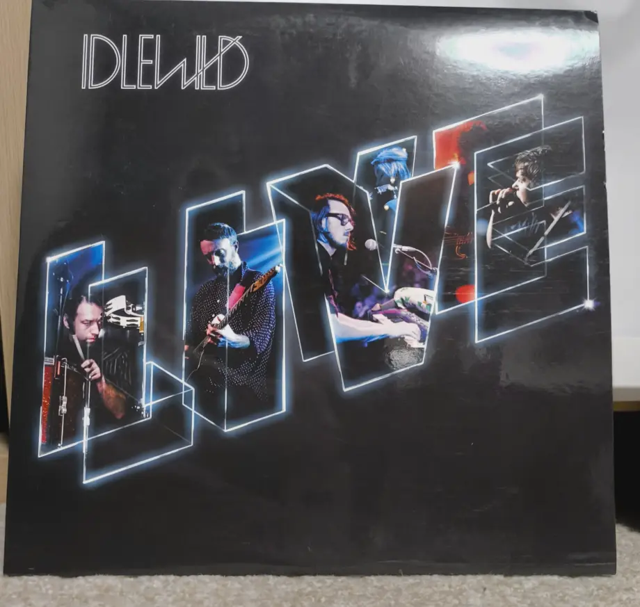 所有のライブ盤のレコードジャケット