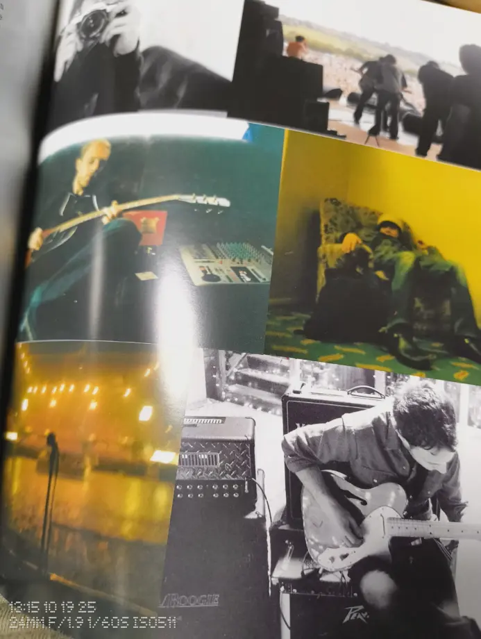 25周年より、レコーディングなどの様子の写真