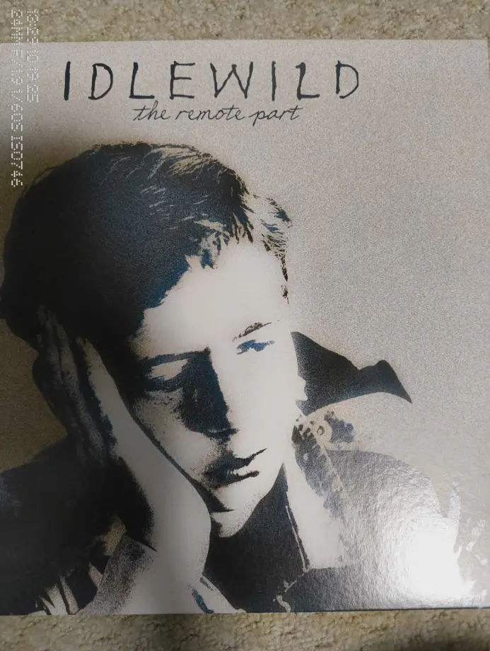 アイドルワイルドthe remote partのレコードジャケット