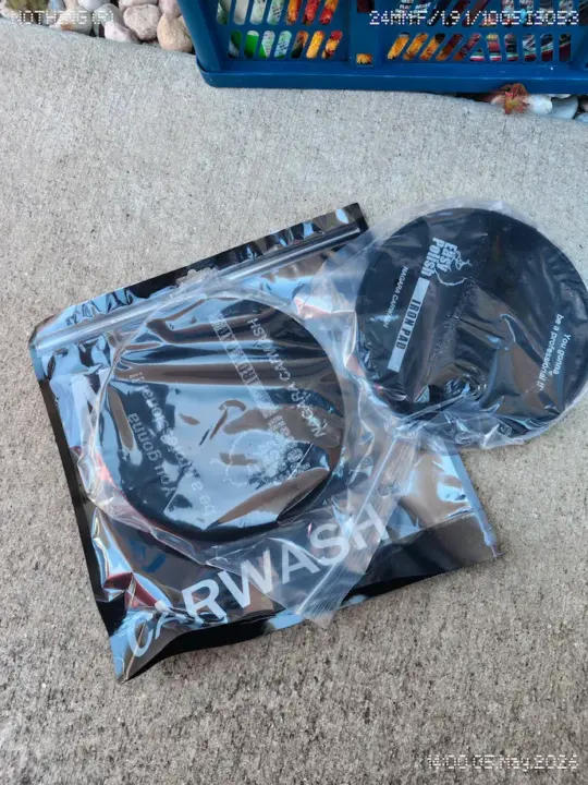 アイアンパッドの新品。持ち手と本体は別になっている。