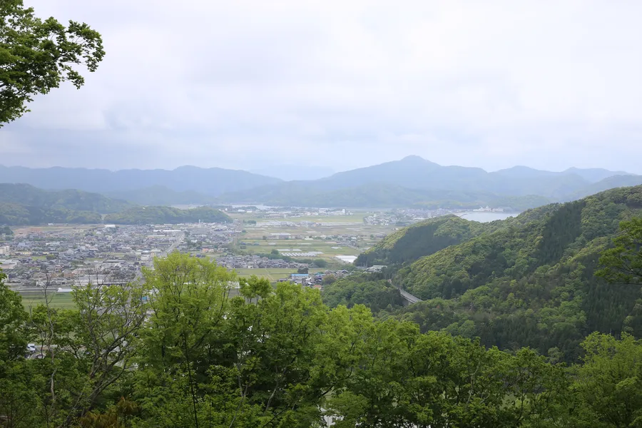 本丸跡からの眺め