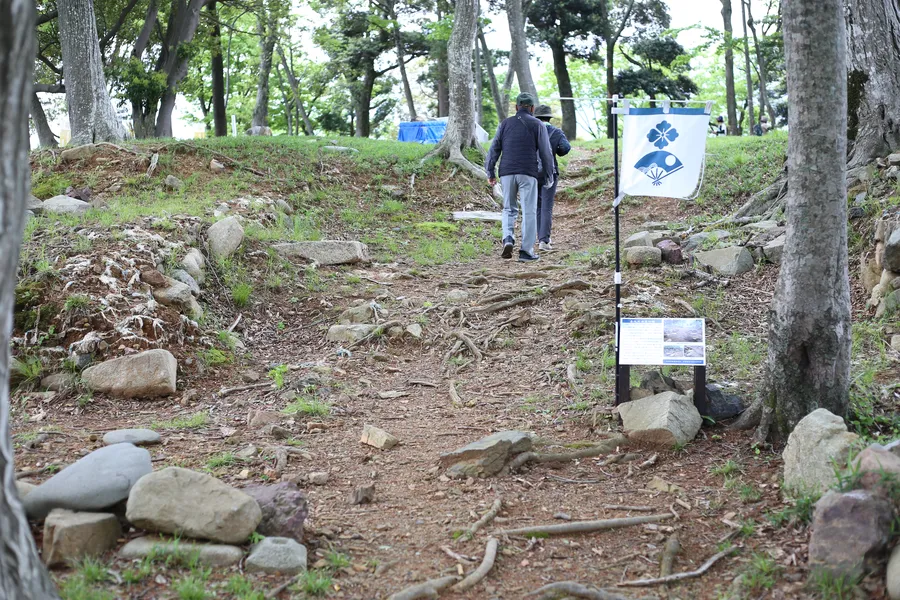 本丸跡の様子