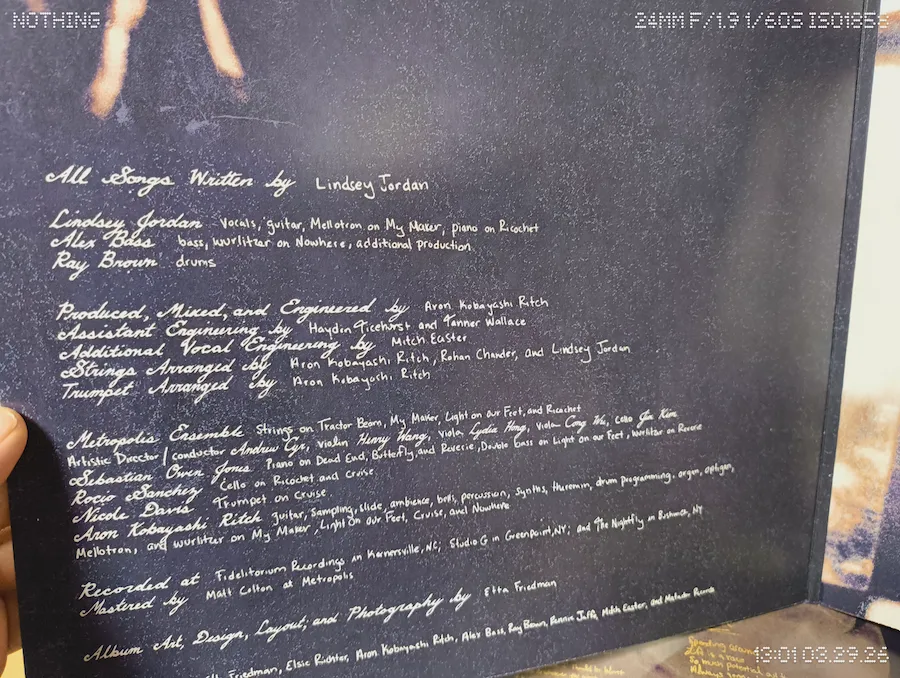 リコシェのレコードのクレジット