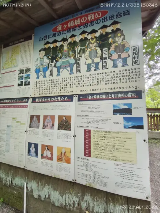 金ヶ崎の戦いについてのパネル